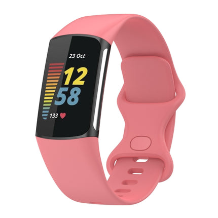 For Fitbit Charge 5 Silicone Replacement Strap Watchband, S
