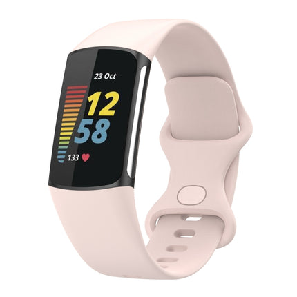 For Fitbit Charge 5 Silicone Replacement Strap Watchband, S