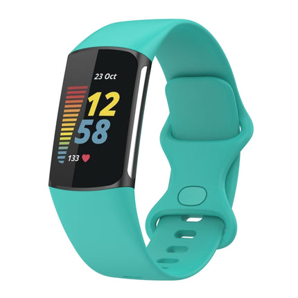 For Fitbit Charge 5 Silicone Replacement Strap Watchband, S