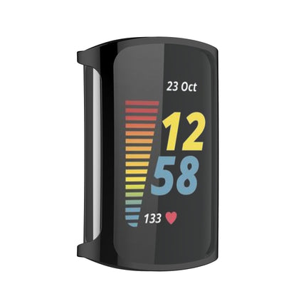 Full Coverage TPU Electroplating Protective Case Cover, For Fitbit Charge 5