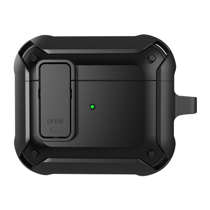 Funda protectora de silicona Bumblebee a prueba de golpes para auriculares inalámbricos con interruptor, para AirPods 3