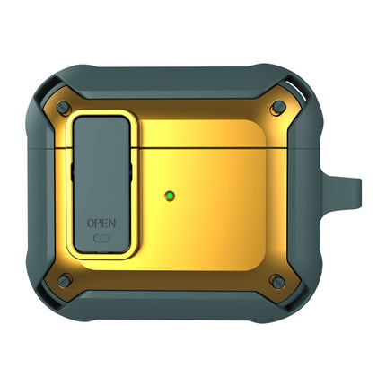 Funda protectora de silicona Bumblebee a prueba de golpes para auriculares inalámbricos con interruptor, para AirPods 3