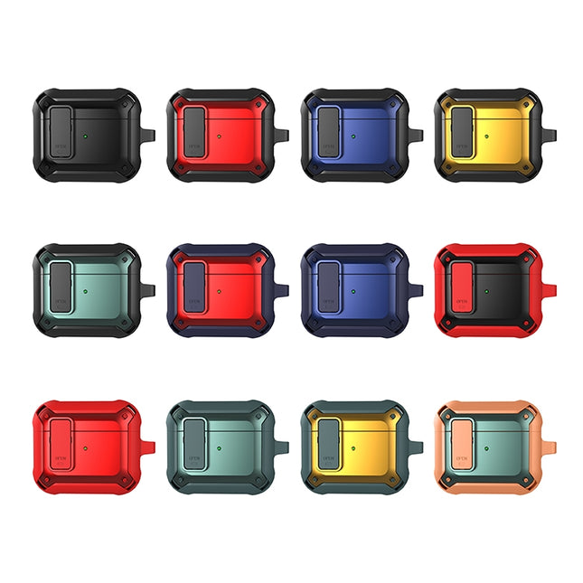 Funda protectora de silicona Bumblebee a prueba de golpes para auriculares inalámbricos con interruptor, para AirPods 3