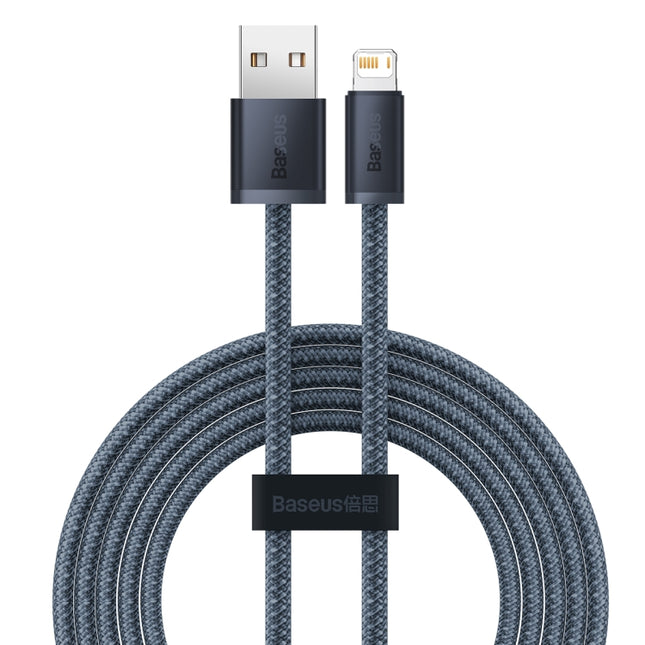 Cable de datos de carga rápida USB a 8 pines de 2,4 A, serie dinámica Baseus CALD000402, 2 m