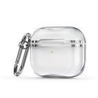 For AirPods 3 / Transparent + Silver