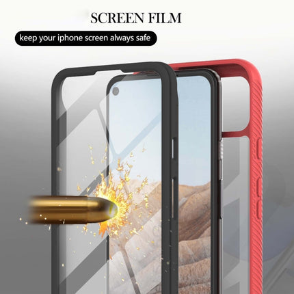 Starry Sky Solid Color Series Shockproof PC + TPU Protective Case with PET Film, For Google Pixel 5A 5G, For Motorola Moto Edge S / G100