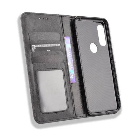 Magnetic Buckle Retro Crazy Horse Texture Horizontal Flip Leather Case with Holder & Card Slots & Photo Frame, For Fujitsu Arrows WE, For Blackview Oscal C20, For Nokia C30, For Nokia C50 5G, For Oukitel WP13 5G, For Aquos Sense6