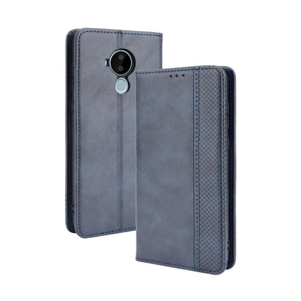 Magnetic Buckle Retro Crazy Horse Texture Horizontal Flip Leather Case with Holder & Card Slots & Photo Frame, For Fujitsu Arrows WE, For Blackview Oscal C20, For Nokia C30, For Nokia C50 5G, For Oukitel WP13 5G, For Aquos Sense6