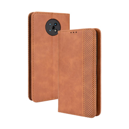 Magnetic Buckle Retro Crazy Horse Texture Horizontal Flip Leather Case with Holder & Card Slots & Photo Frame, For Fujitsu Arrows WE, For Blackview Oscal C20, For Nokia C30, For Nokia C50 5G, For Oukitel WP13 5G, For Aquos Sense6