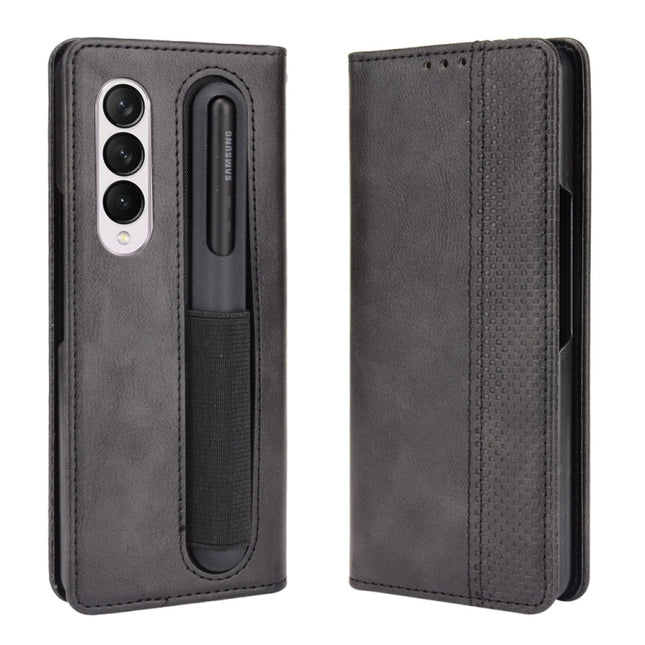 Magnetic Buckle Retro Crazy Horse Texture Horizontal Flip Leather Case with Holder & Card Slots & Photo Frame, For Samsung Galaxy Z Fold3 5G, For Xiaomi Mi 11T / 11T Pro, For Xiaomi Civi, For ZTE Blade A31, For ZTE Blade V30 Vita / V2022, For BLU G91
