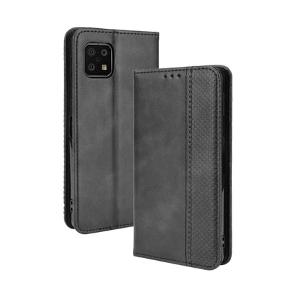 Magnetic Buckle Retro Crazy Horse Texture Horizontal Flip Leather Case with Holder & Card Slots & Photo Frame, For Oukitel WP13 5G, For Aquos Sense6, For Aquos Zero6, For Umidigi A11 Pro Max