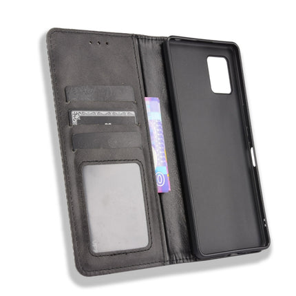 Magnetic Buckle Retro Crazy Horse Texture Horizontal Flip Leather Case with Holder & Card Slots & Photo Frame, For Aquos Zero6, For Umidigi A11 Pro Max