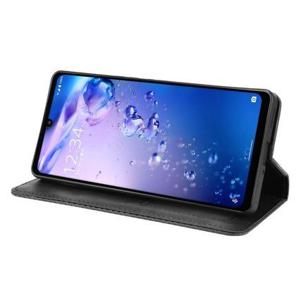 Magnetic Buckle Retro Crazy Horse Texture Horizontal Flip Leather Case with Holder & Card Slots & Photo Frame, For Aquos Zero6, For Umidigi A11 Pro Max