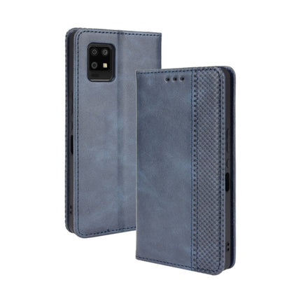Magnetic Buckle Retro Crazy Horse Texture Horizontal Flip Leather Case with Holder & Card Slots & Photo Frame, For Aquos Zero6, For Umidigi A11 Pro Max