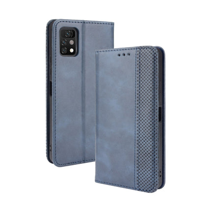 Magnetic Buckle Retro Crazy Horse Texture Horizontal Flip Leather Case with Holder & Card Slots & Photo Frame, For Aquos Zero6, For Umidigi A11 Pro Max
