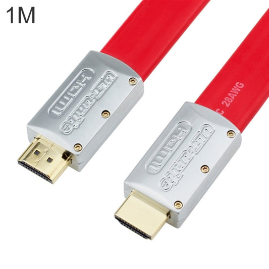 ULT-unite 4K Ultra HD Gold-plated HDMI to HDMI Flat Cable, 1m, 1.5m, 2m, 3m, 5m, 6m, 8m, 10m, 12m, 15m, 16m, 17m, 18m, 20m
