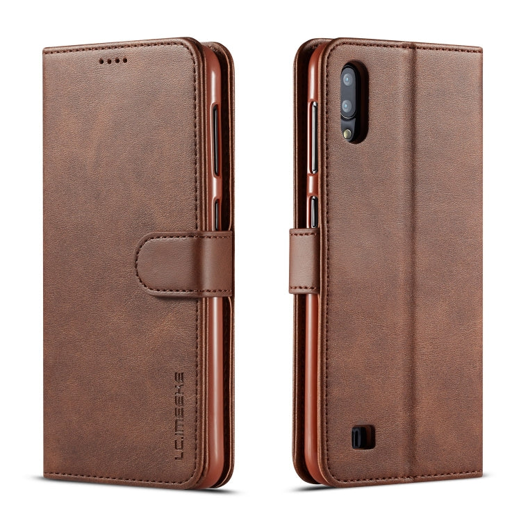 LC.IMEEKE Calf Texture Horizontal Flip Leather Case, with Holder & Card Slots & Wallet, For Galaxy A10 / M10, For Galaxy A20 / A30, For Galaxy A20e, For Galaxy A50