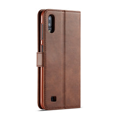 LC.IMEEKE Calf Texture Horizontal Flip Leather Case, with Holder & Card Slots & Wallet, For Galaxy A10 / M10, For Galaxy A20 / A30, For Galaxy A20e, For Galaxy A50