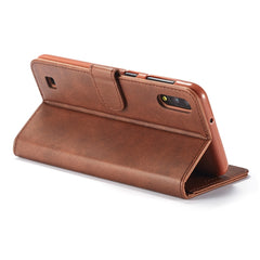 LC.IMEEKE Calf Texture Horizontal Flip Leather Case, with Holder & Card Slots & Wallet, For Galaxy A10 / M10, For Galaxy A20 / A30, For Galaxy A20e, For Galaxy A50