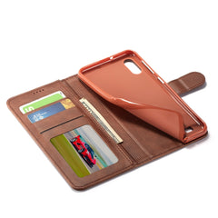 LC.IMEEKE Calf Texture Horizontal Flip Leather Case, with Holder & Card Slots & Wallet, For Galaxy A10 / M10, For Galaxy A20 / A30, For Galaxy A20e, For Galaxy A50