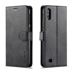 LC.IMEEKE Calf Texture Horizontal Flip Leather Case, with Holder & Card Slots & Wallet, For Galaxy A10 / M10, For Galaxy A20 / A30, For Galaxy A20e, For Galaxy A50