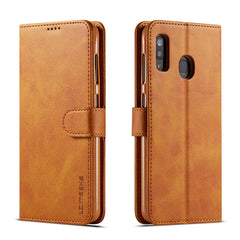 LC.IMEEKE Calf Texture Horizontal Flip Leather Case, with Holder & Card Slots & Wallet, For Galaxy A10 / M10, For Galaxy A20 / A30, For Galaxy A20e, For Galaxy A50