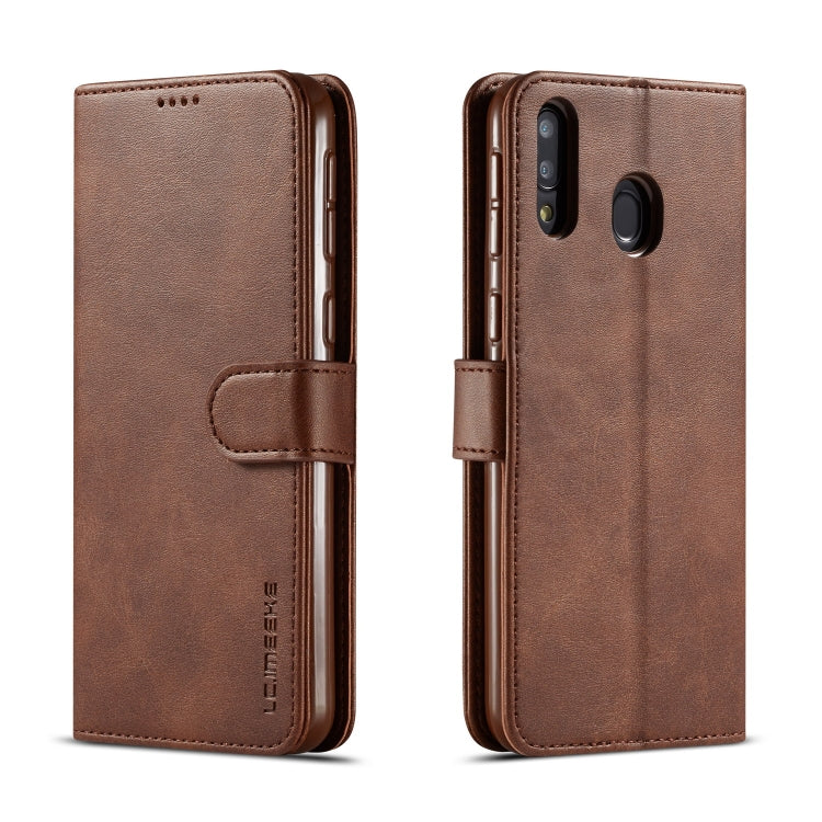 LC.IMEEKE Calf Texture Horizontal Flip Leather Case, with Holder & Card Slots & Wallet, For Galaxy M20, For Galaxy A6 (2018), For Galaxy Note 8, For Galaxy Note 9
