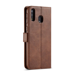 LC.IMEEKE Calf Texture Horizontal Flip Leather Case, with Holder & Card Slots & Wallet, For Galaxy M20, For Galaxy A6 (2018), For Galaxy Note 8, For Galaxy Note 9