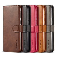 LC.IMEEKE Calf Texture Horizontal Flip Leather Case, with Holder & Card Slots & Wallet, For Galaxy M20, For Galaxy A6 (2018), For Galaxy Note 8, For Galaxy Note 9