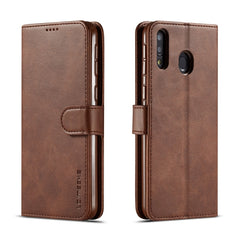 LC.IMEEKE Calf Texture Horizontal Flip Leather Case, with Holder & Card Slots & Wallet, For Galaxy M20, For Galaxy A6 (2018), For Galaxy Note 8, For Galaxy Note 9