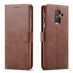 LC.IMEEKE Calf Texture Horizontal Flip Leather Case, with Holder & Card Slots & Wallet, For Galaxy M20, For Galaxy A6 (2018), For Galaxy Note 8, For Galaxy Note 9