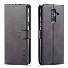 LC.IMEEKE Calf Texture Horizontal Flip Leather Case, with Holder & Card Slots & Wallet, For Galaxy M20, For Galaxy A6 (2018), For Galaxy Note 8, For Galaxy Note 9