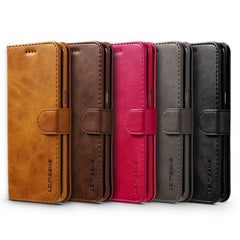 LC.IMEEKE Calf Texture Horizontal Flip Leather Case, with Holder & Card Slots & Wallet, For Galaxy S8, For Galaxy A80 / A90, For Galaxy Note 10, For Galaxy Note 10 Plus