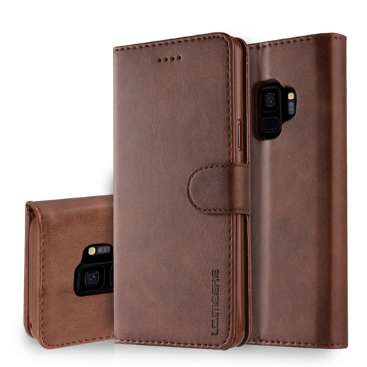 LC.IMEEKE Calf Texture Horizontal Flip Leather Case, with Holder & Card Slots & Wallet, For Galaxy S9, For Galaxy S9 Plus, For Galaxy S10, For Galaxy S10 Plus