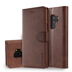LC.IMEEKE Calf Texture Horizontal Flip Leather Case, with Holder & Card Slots & Wallet, For Galaxy S9, For Galaxy S9 Plus, For Galaxy S10, For Galaxy S10 Plus