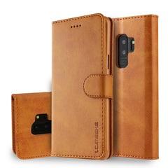LC.IMEEKE Calf Texture Horizontal Flip Leather Case, with Holder & Card Slots & Wallet, For Galaxy S9, For Galaxy S9 Plus, For Galaxy S10, For Galaxy S10 Plus