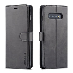 LC.IMEEKE Calf Texture Horizontal Flip Leather Case, with Holder & Card Slots & Wallet, For Galaxy S9, For Galaxy S9 Plus, For Galaxy S10, For Galaxy S10 Plus