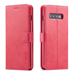 LC.IMEEKE Calf Texture Horizontal Flip Leather Case, with Holder & Card Slots & Wallet, For Galaxy S9, For Galaxy S9 Plus, For Galaxy S10, For Galaxy S10 Plus