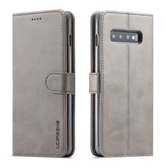LC.IMEEKE Calf Texture Horizontal Flip Leather Case, with Holder & Card Slots & Wallet, For Galaxy S9, For Galaxy S9 Plus, For Galaxy S10, For Galaxy S10 Plus