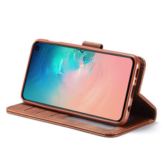 LC.IMEEKE Calf Texture Horizontal Flip Leather Case, with Holder & Card Slots & Wallet, For Galaxy S10e, For Galaxy A6 Plus (2018), For Galaxy M30, For Galaxy A70