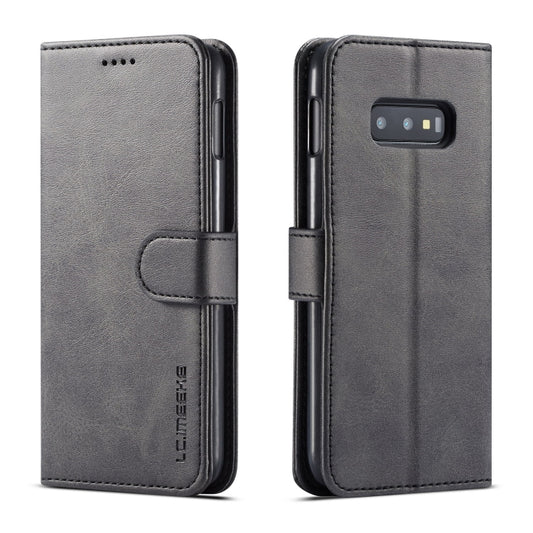LC.IMEEKE Calf Texture Horizontal Flip Leather Case, with Holder & Card Slots & Wallet, For Galaxy S10e, For Galaxy A6 Plus (2018), For Galaxy M30, For Galaxy A70