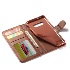 LC.IMEEKE Calf Texture Horizontal Flip Leather Case, with Holder & Card Slots & Wallet, For Galaxy S10e, For Galaxy A6 Plus (2018), For Galaxy M30, For Galaxy A70