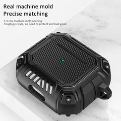 Diamond Shield Mecha TPU + PC Earphone Protective Case with Hook for AirPods 3, For AirPods 3