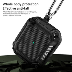 Diamond Shield Mecha TPU + PC Earphone Protective Case with Hook for AirPods 3, For AirPods 3