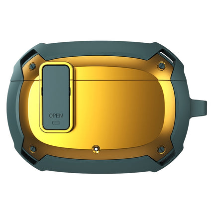 Bumblebee Armor Kopfhörer-Schutzhülle mit Schalter und Haken für Beats Studio Buds, mit Schalter