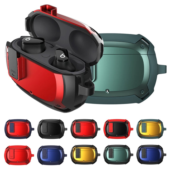 Estuche protector para auriculares Bumblebee Armor con interruptor y gancho para Beats Studio Buds, con interruptor
