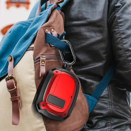 Bumblebee Armor Kopfhörer-Schutzhülle mit Schalter und Haken für Beats Studio Buds, mit Schalter