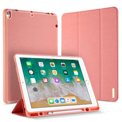 DUX DUCIS Domo Series Horizontal Flip Magnetic TPU + PU Leather Tablet Case with Three-folding Holder & Pen Slot, For iPad Pro 12.9 inch 2017