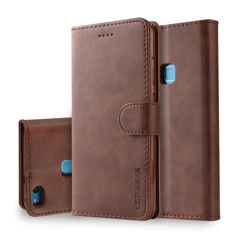 LC.IMEEKE Calf Texture Horizontal Flip Leather Case, with Holder & Card Slots & Wallet, For Huawei P10 Lite, For Huawei P20 Lite 2019 / Nova 5i, For Huawei P20, For Huawei Y9 (2019) / Enjoy 9 Plus