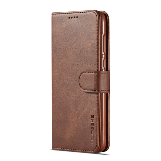 LC.IMEEKE Calf Texture Horizontal Flip Leather Case, with Holder & Card Slots & Wallet, For Huawei P smart /Enjoy 7S, For Huawei P20 Lite / Nova 3e, For Huawei P20 Pro, For Huawei P Smart Plus (2019)